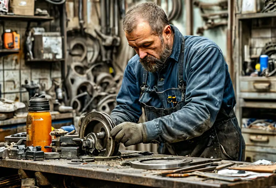 Замена заднего тормозного диска Пежо Боксер