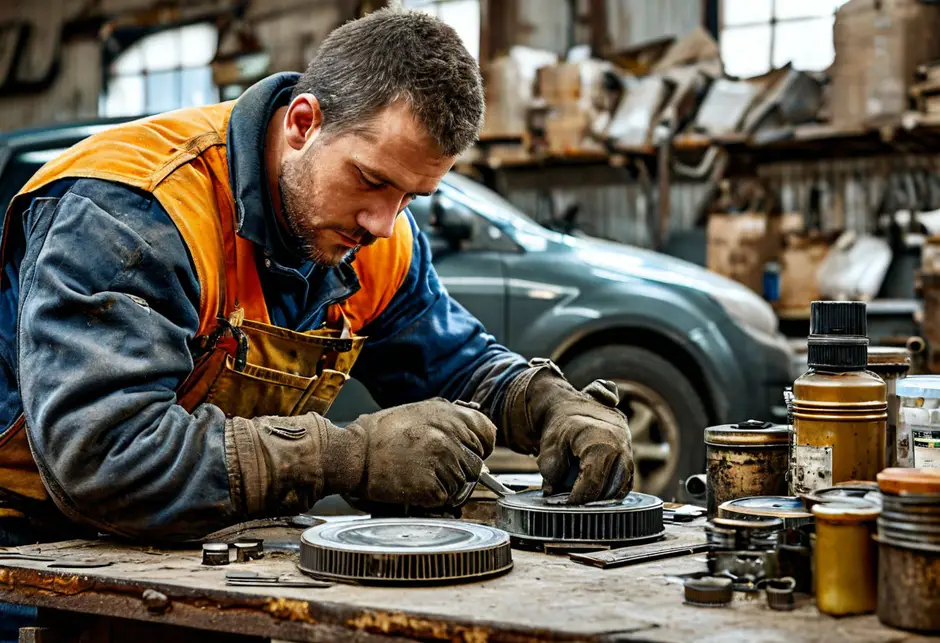 Замена масляного фильтра Форд Транзит