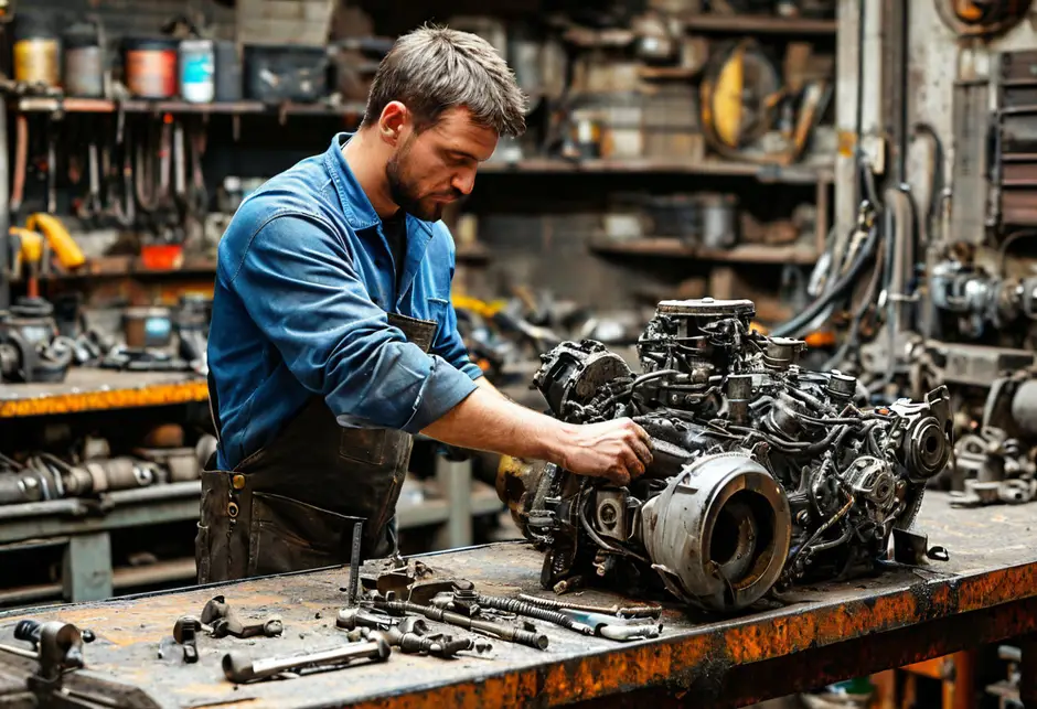 Замена втулки шатуна Форд Транзит