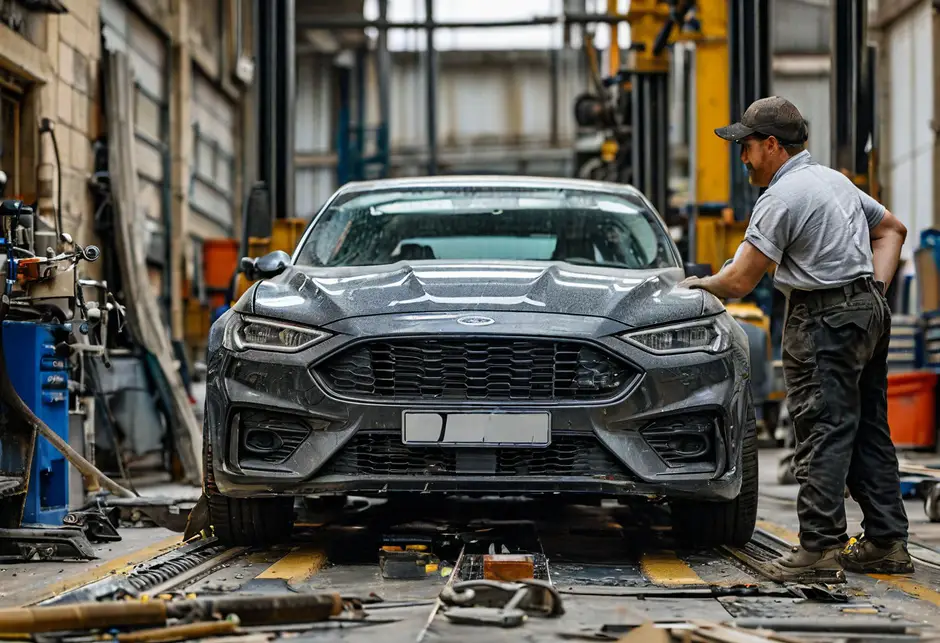 Замена втулки заднего стабилизатора Форд Транзит