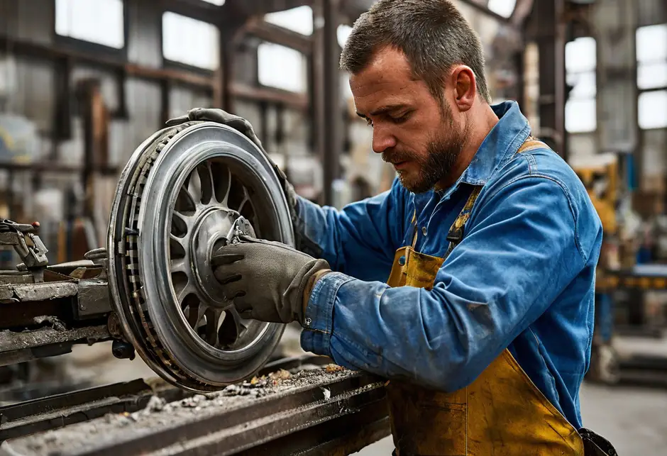 Ремонт комплекта направляющих суппорта (чистка, смазка, разработка) Мерседес Спринтер