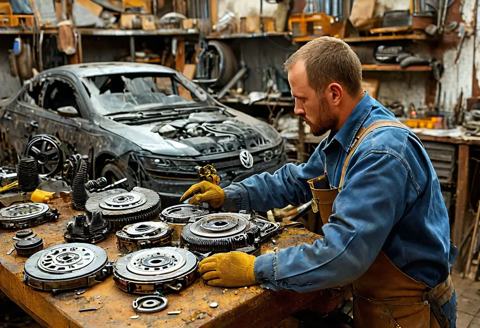 Замена комплекта сцепления Фольксваген Крафтер