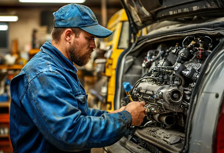 Замена Дозатора ТНВД Форд Транзит