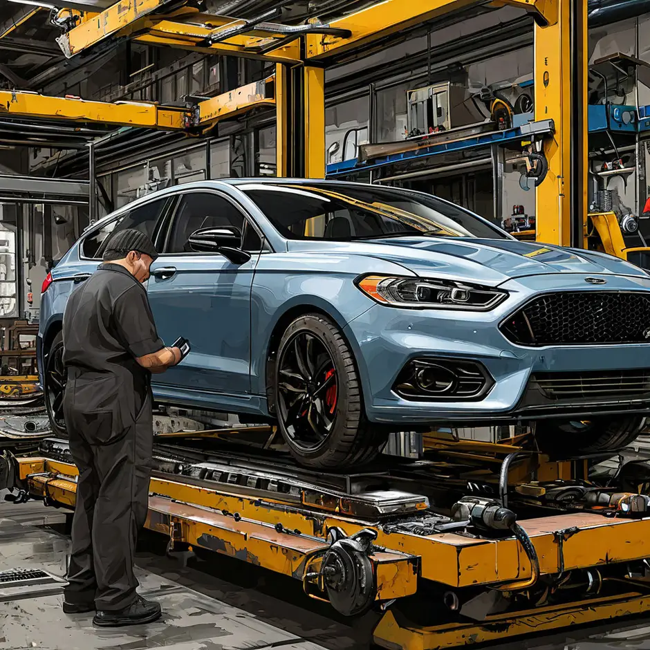 Замена задней опоры двигателя Форд Транзит