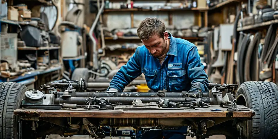 Замена стойки стабилизатора Мерседес Спринтер