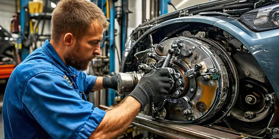 Снятие/установка впускного коллектора Форд Транзит