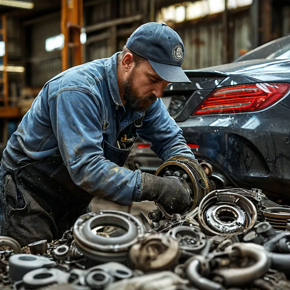 Замена подвесного подшипника Мерседес Спринтер