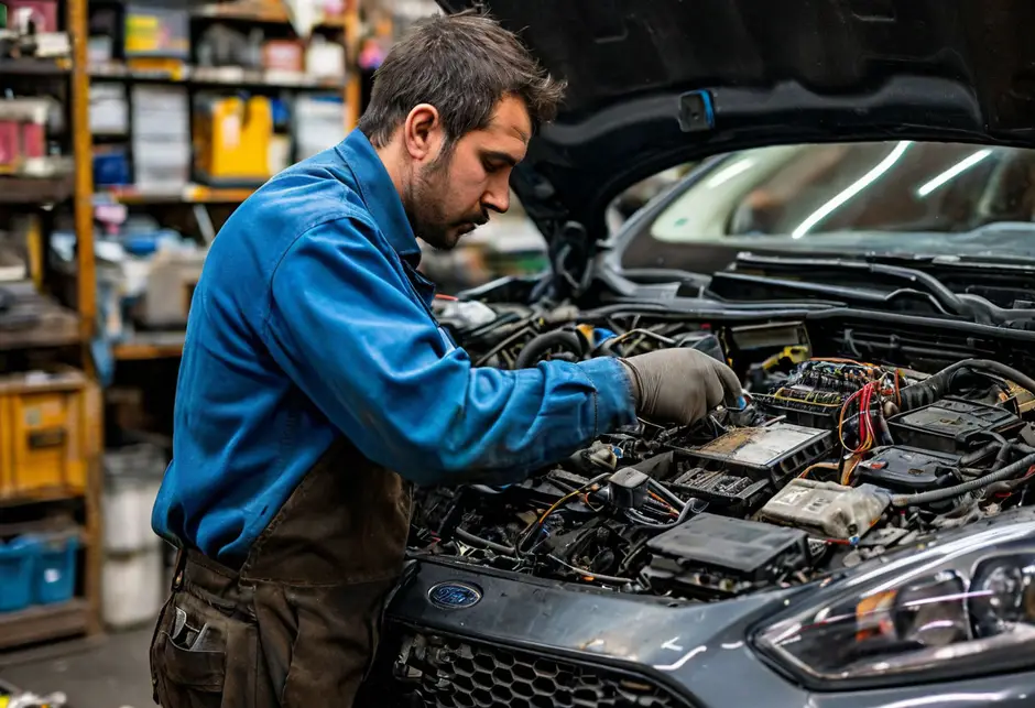 Замена разъема Форд Транзит