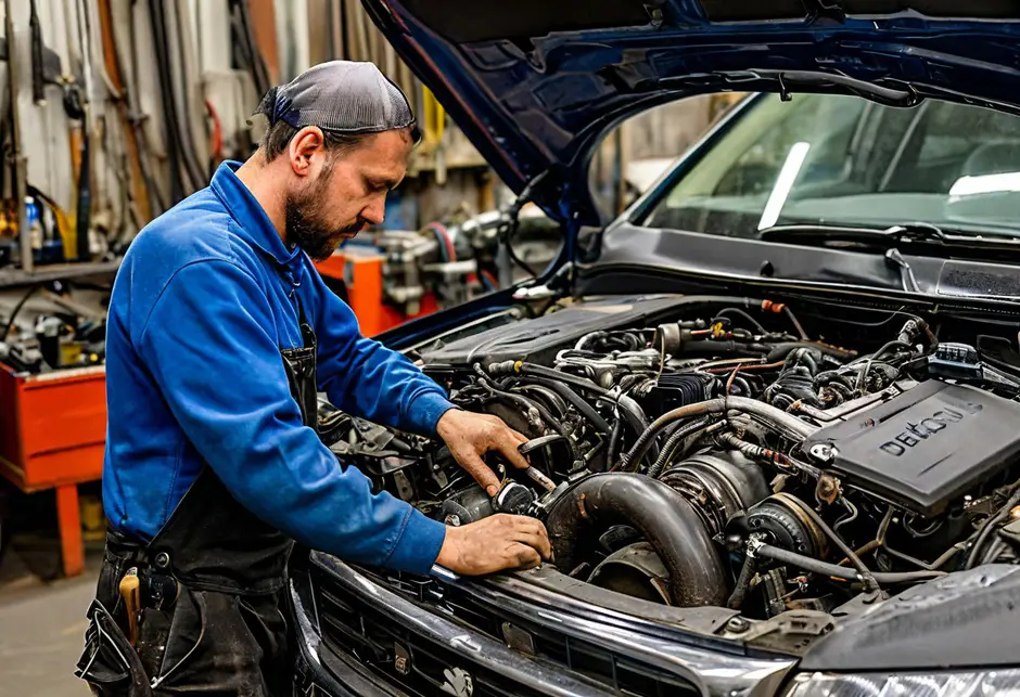 Снятие/установка впускного коллектора Пежо Боксер