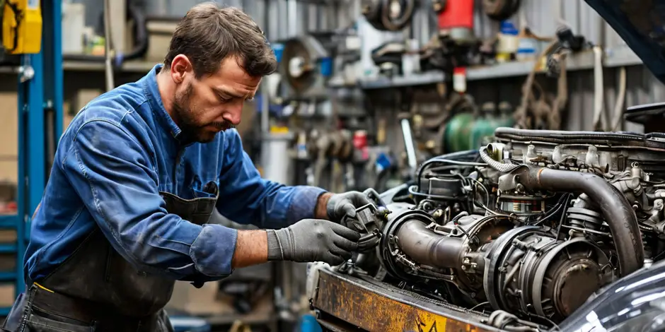 Снятие/установка турбокомпрессор (турбины) Мерседес Спринтер