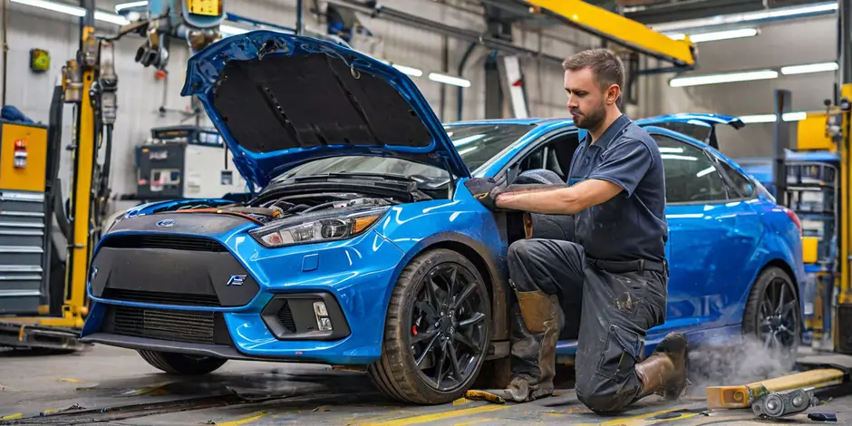 Замена комплекта сервисного ремня и роликов Форд Транзит