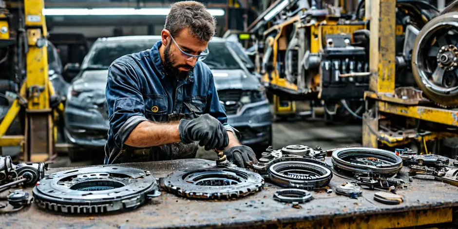 Замена комплекта сцепления Форд Транзит