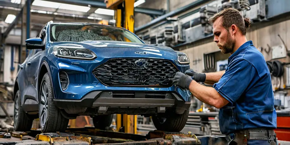 Снятие/установка переднего привода Форд Транзит