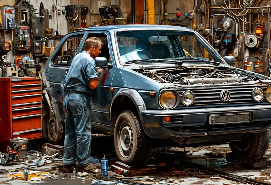 Снятие и установка двигателя Фольксваген Транспортер