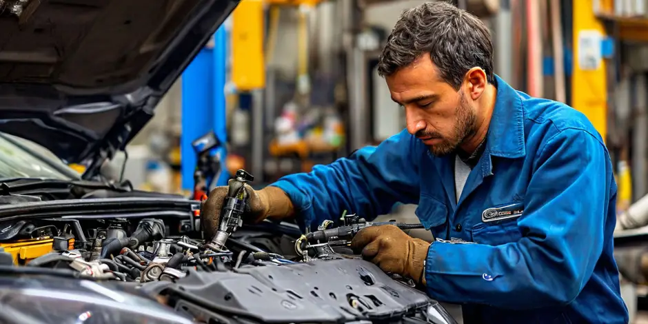 Снятие и установка форсунки дизельной электрической Форд Транзит