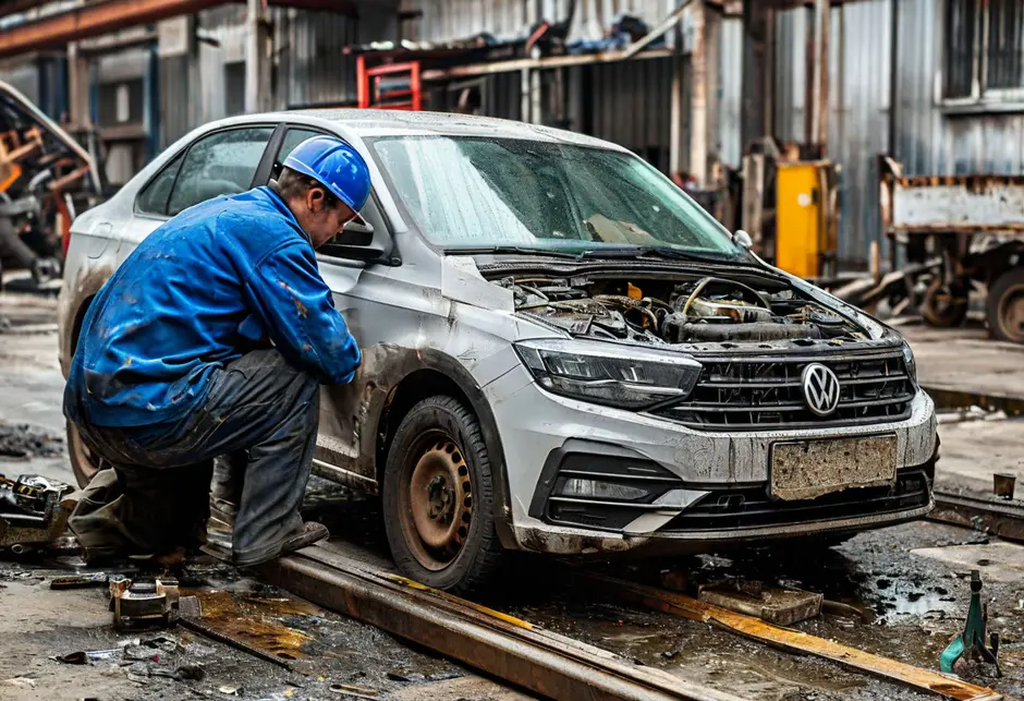 Замена передней ступицы Фольксваген Транспортер