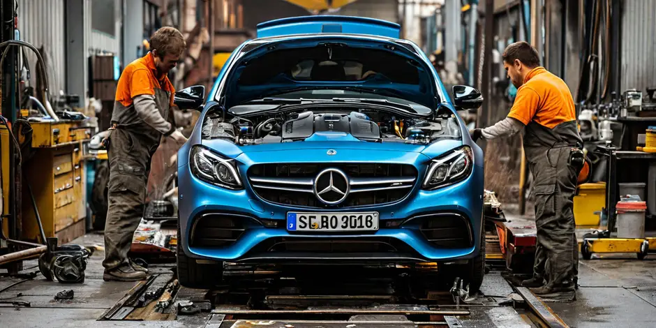 Снятие и установка двигателя Мерседес Спринтер