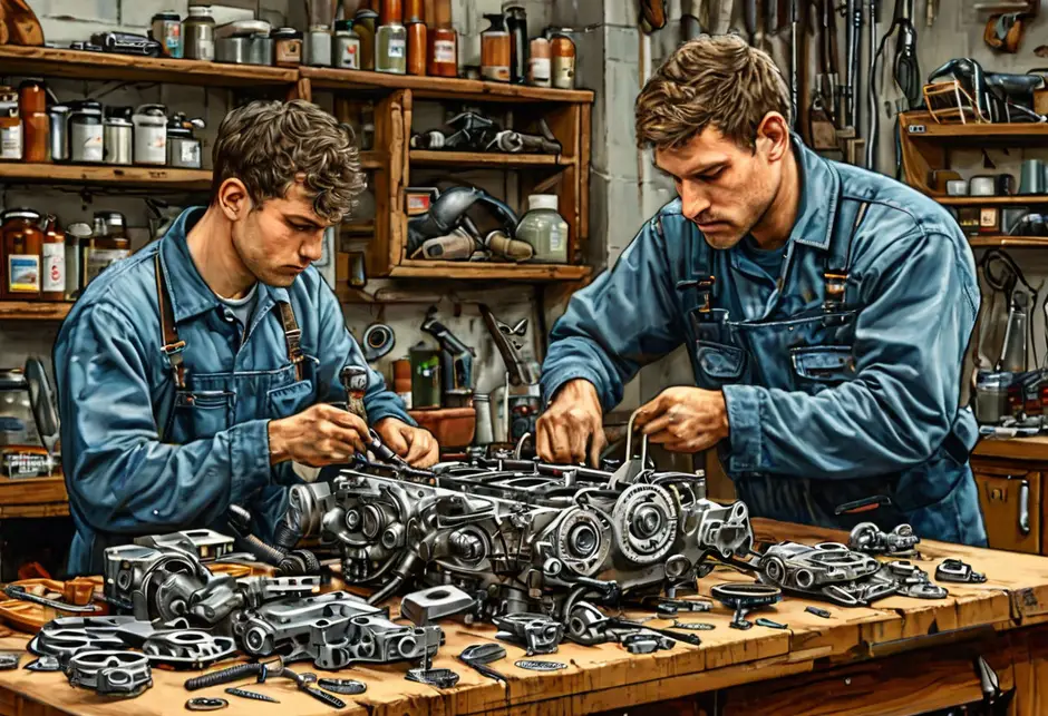 Разборка/сборка головки блока Фольксваген Крафтер