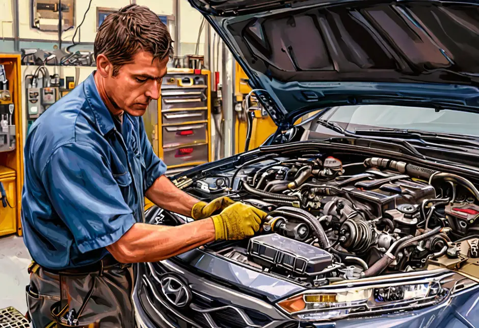 Замер компрессии Хендай Старекс