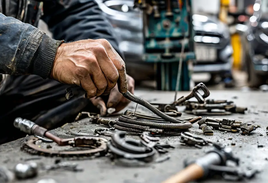 Замена троса ручного тормоза GAZ Gazel