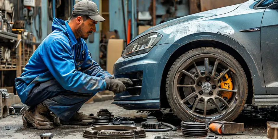 Замена комплекта передних тормозных колодок Фольксваген Транспортер