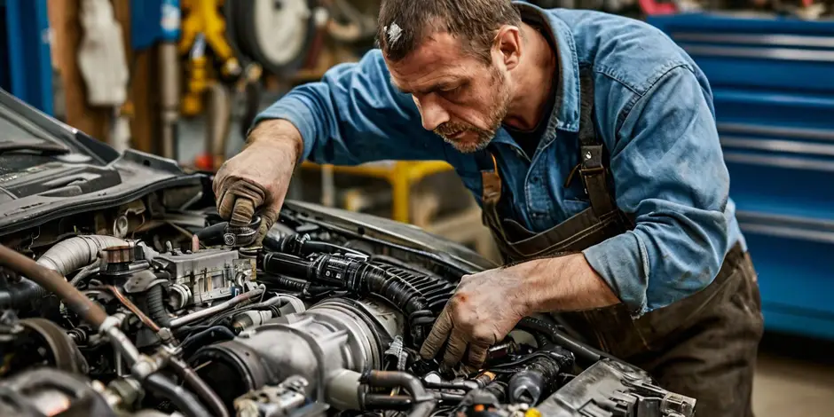 Снятие и установка топливного фильтра Форд Транзит/Турнео Коннект