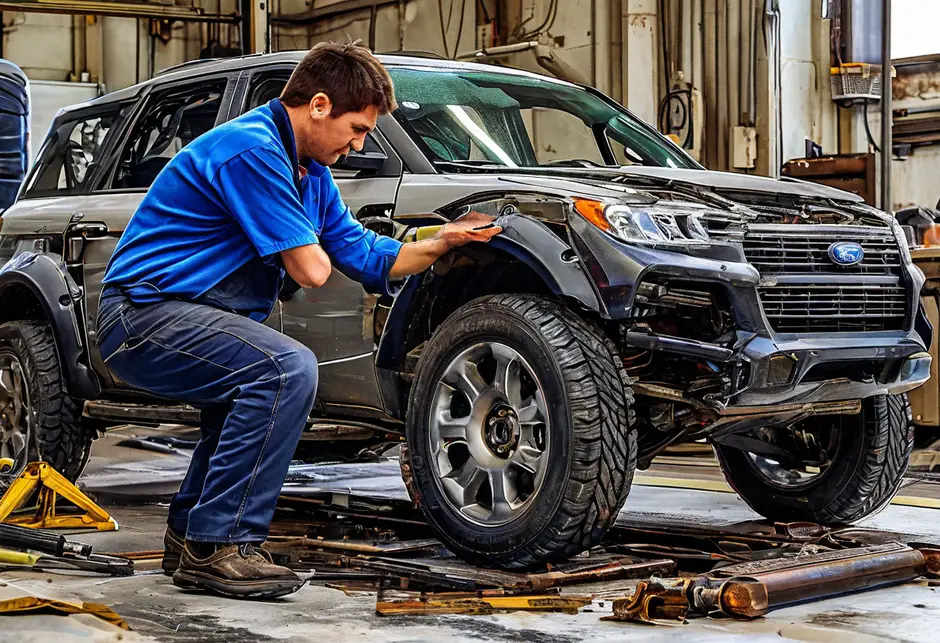 Снятие/установка колеса Форд Транзит