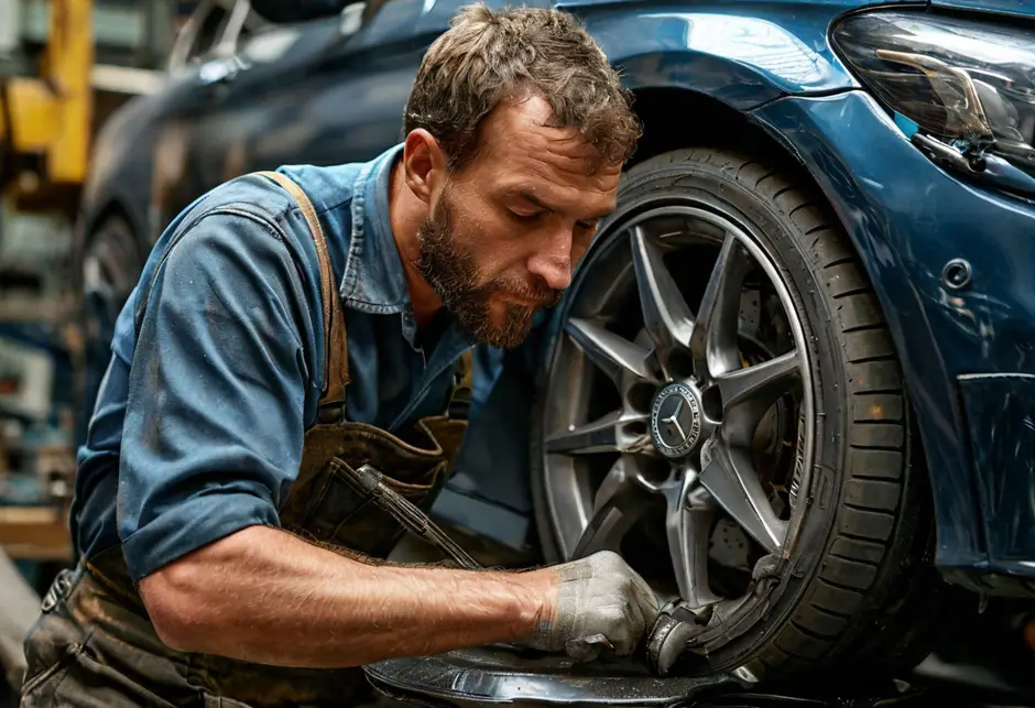 Замена шпильки колеса Мерседес Спринтер