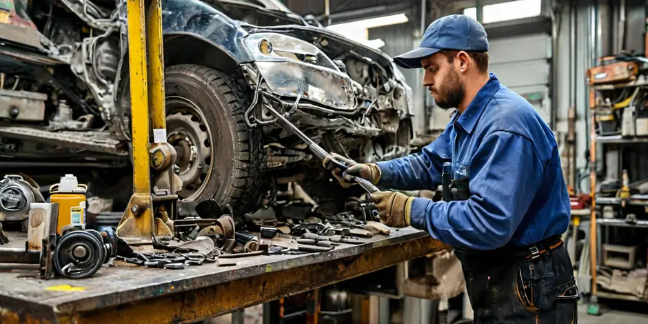 Снятие/установка переднего амортизатора Фиат Дукато 244