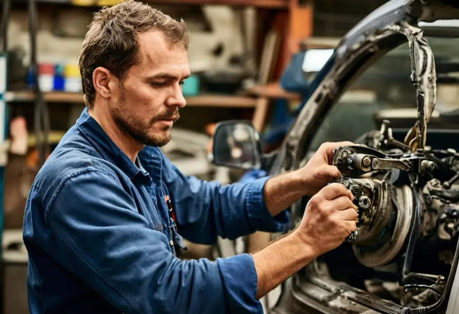 Замена наконечника рулевого левого Форд Транзит