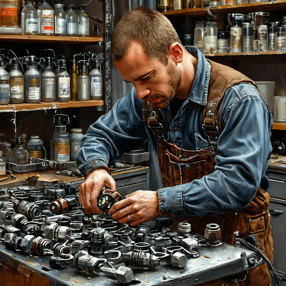 Замена гайки форсунки Мерседес Спринтер