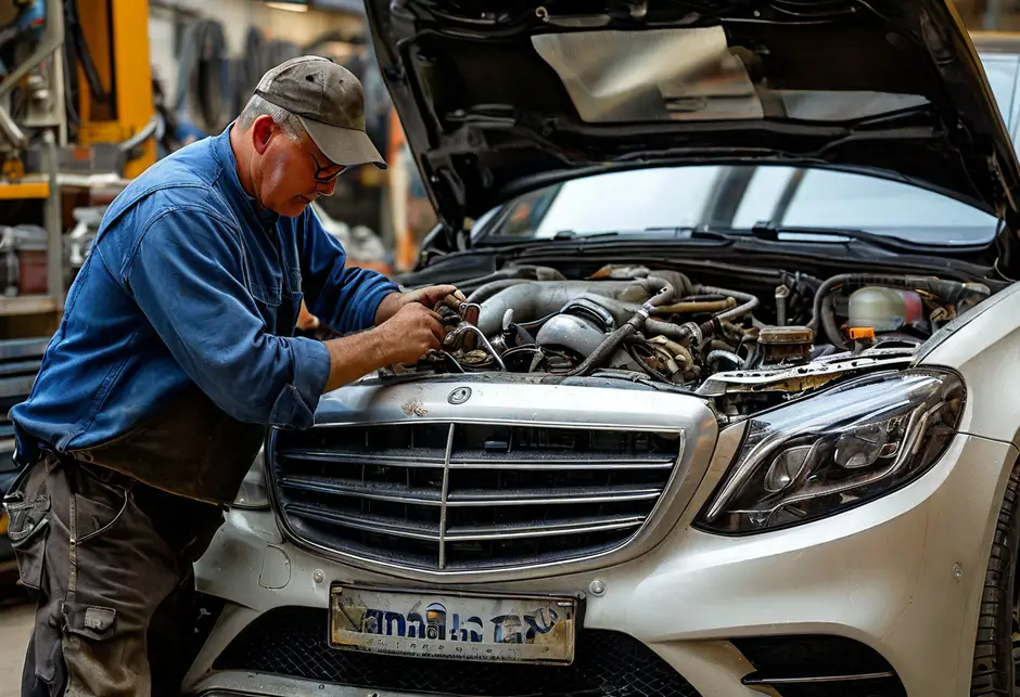 Замена термостат Мерседес Спринтер