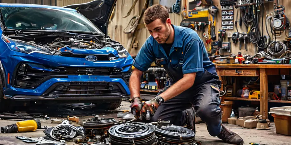 Прокачка сцепления Форд Транзит